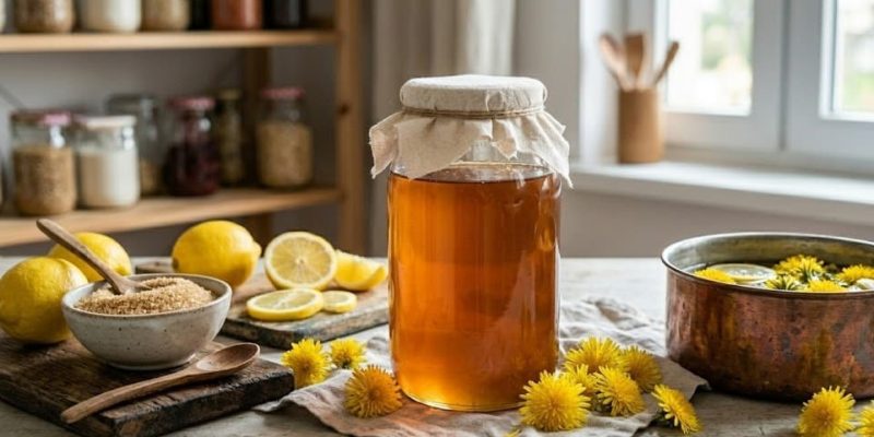 Syrop z mniszka lekarskiego – przepis na domowy "miód" majowy